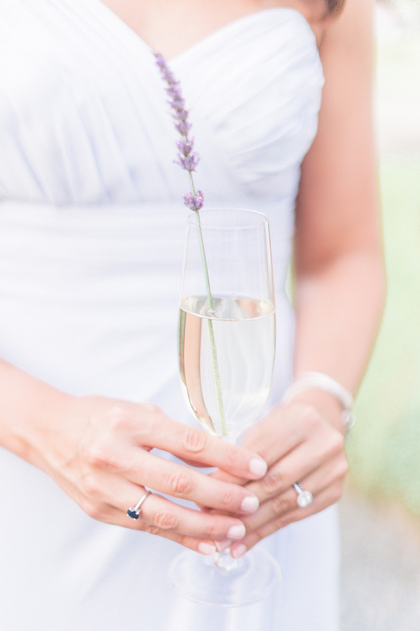 Lavender Filled Wedding on the Bay