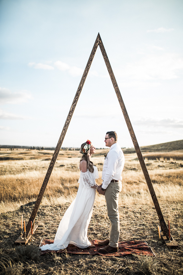 Boho Desert Styled Elopement