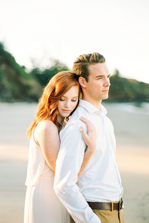 Vibrant Oregon Coast Engagement Inspiration