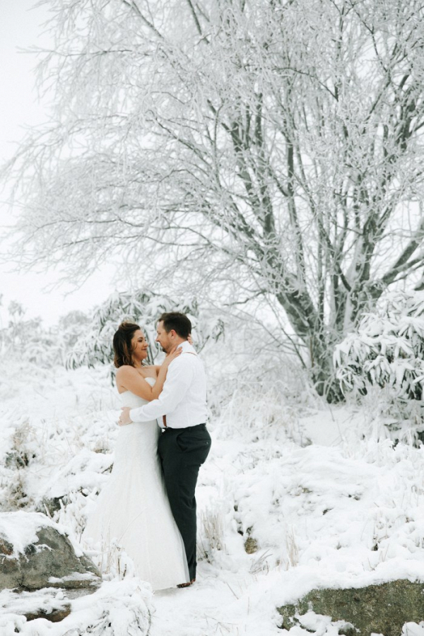 Snowy Anniversary Session