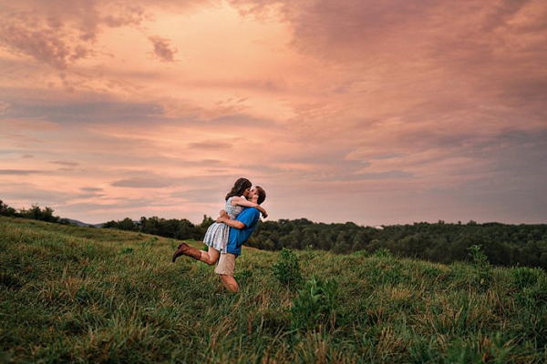 Engagement in the Blue Ridge Mountains