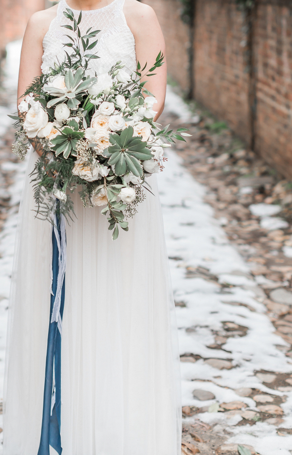 Winter Copper & Navy Wedding