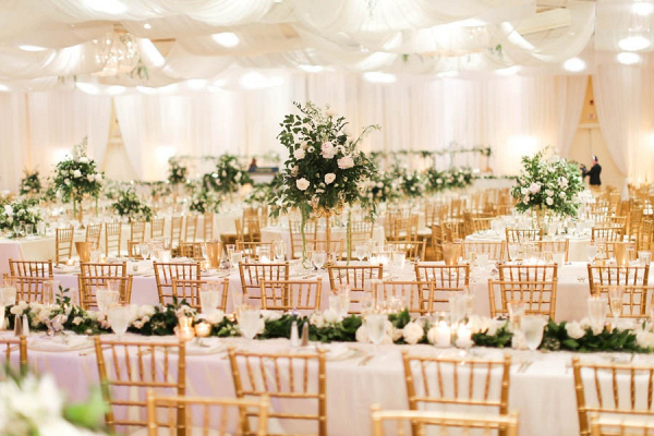 Classic White and Gold Wedding