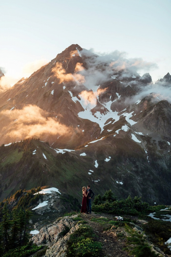 Misty Mountain Engagement Session