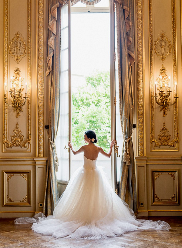 Ultra Glamorous Paris Engagement Shoot