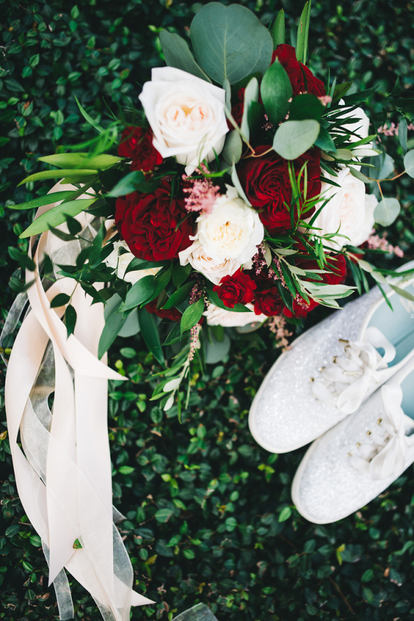 Burgundy and Navy Wedding at Mission Inn