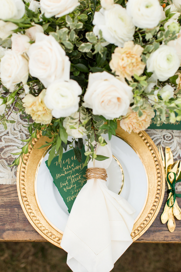 A Classy St. Patrick's Day Wedding