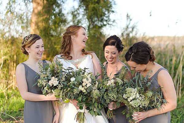 Relaxed Wedding with Lots of Rustic Wood Details