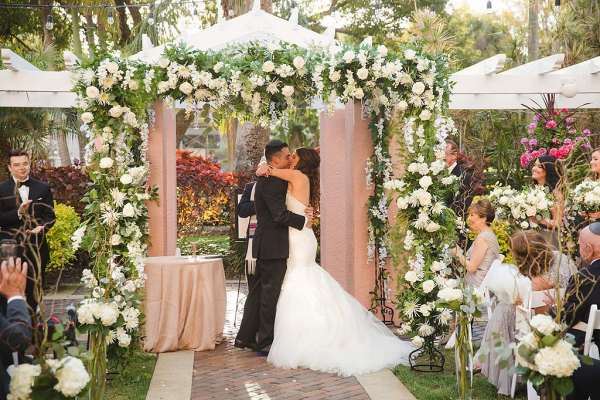 Elegant Gold and Cream Wedding