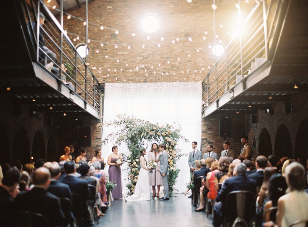 Romantic NYC Wedding at the Foundry