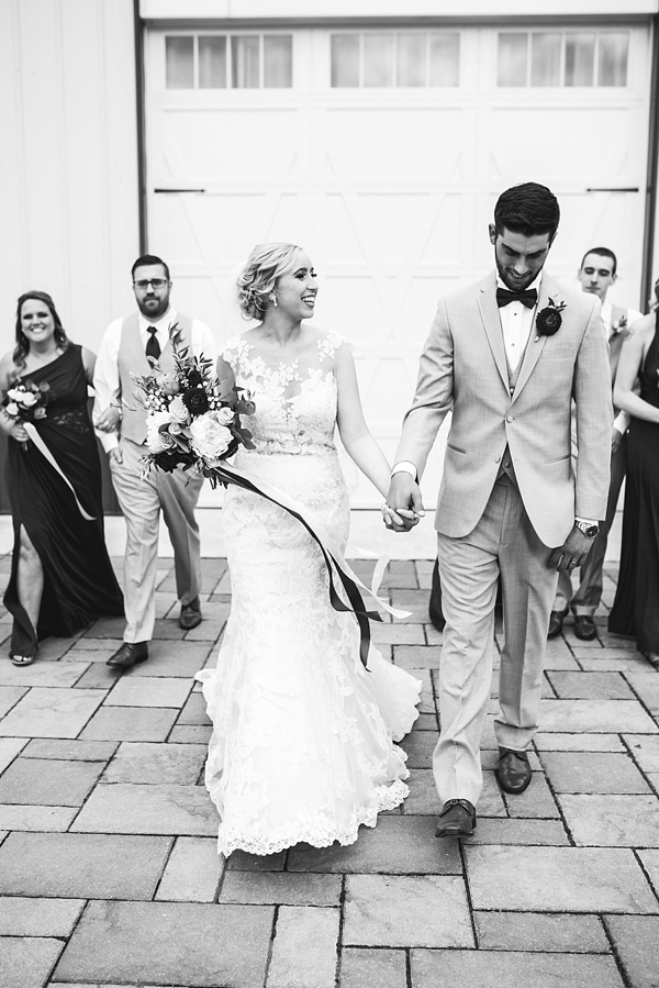 Rustic Wedding with Sweetest Cake Backdrop