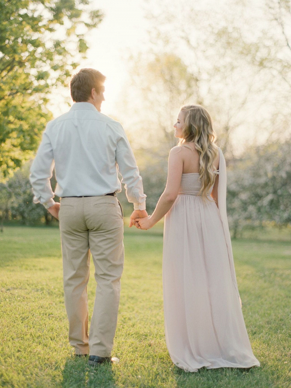 Dreamy Spring Film Engagement