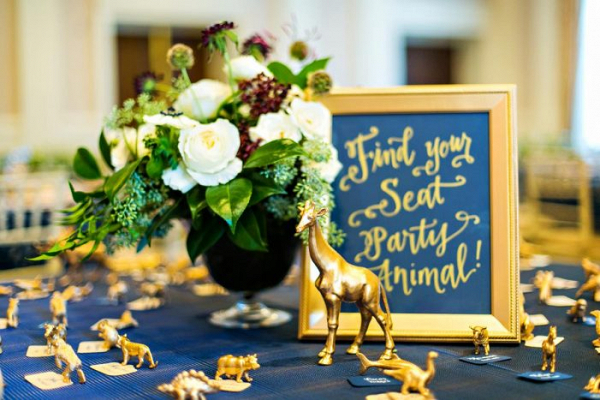 Whimsical Gold Gilded Wedding