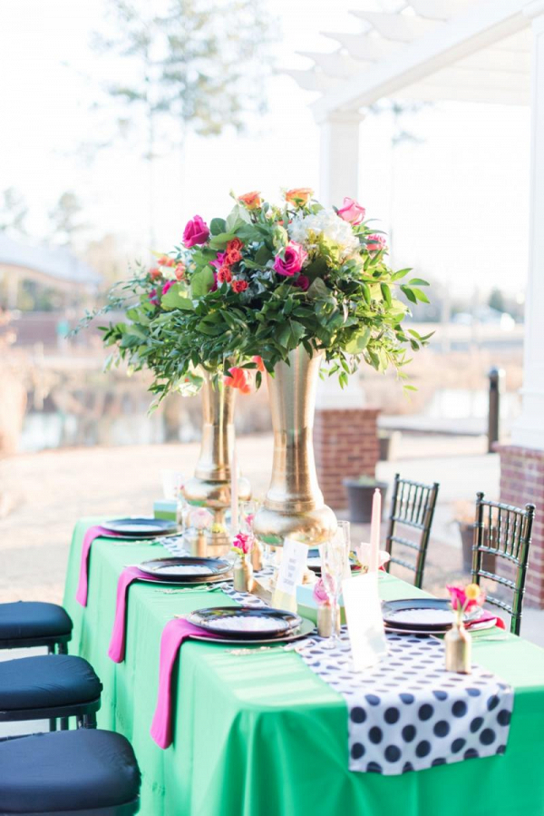 Colorful & Modern Kate Spade Wedding Ideas