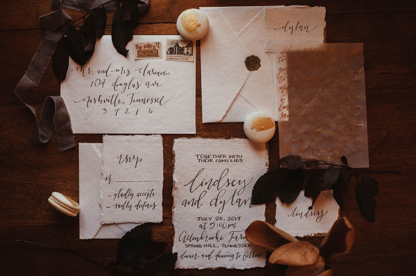 Elegant Sunset Styled Shoot