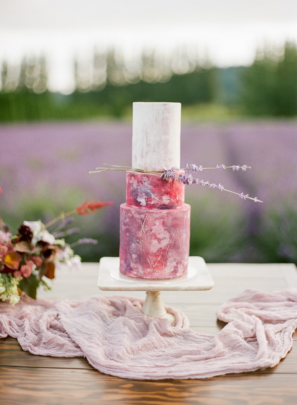 Lavender Field Wedding Inspiration