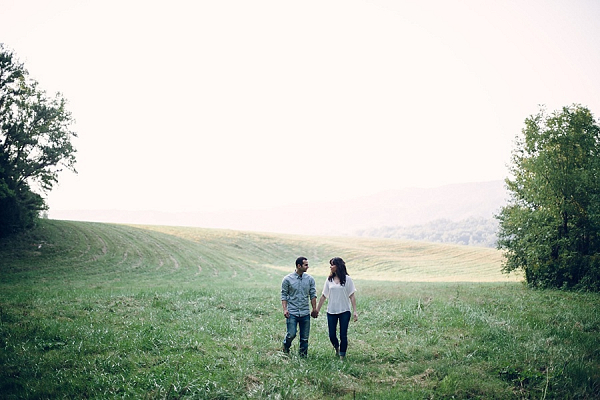 Misty Cades Cove Engagement