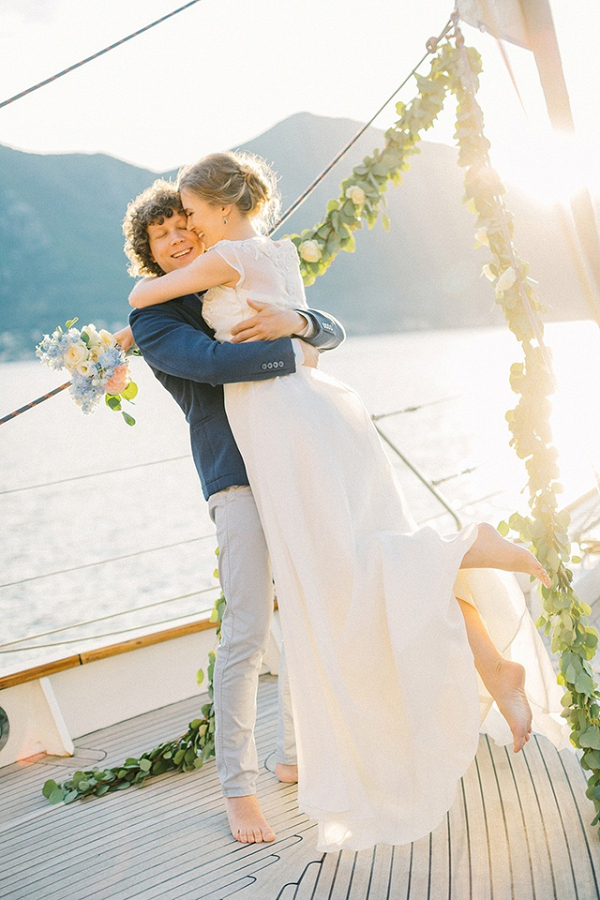 Intimate Yacht Wedding