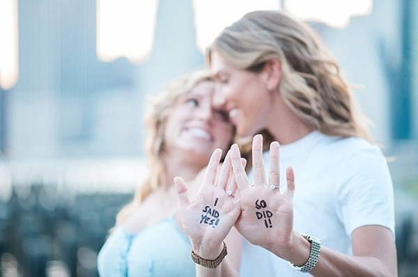 New York City Summer Engagement Shoot