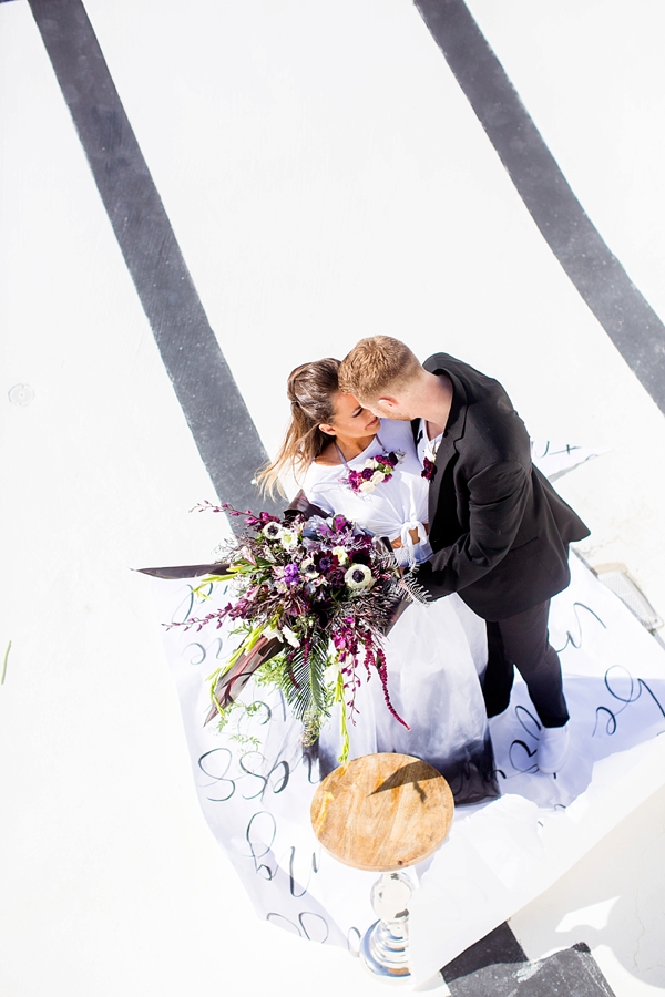 Mixed Media Tropical Wedding Inspiration