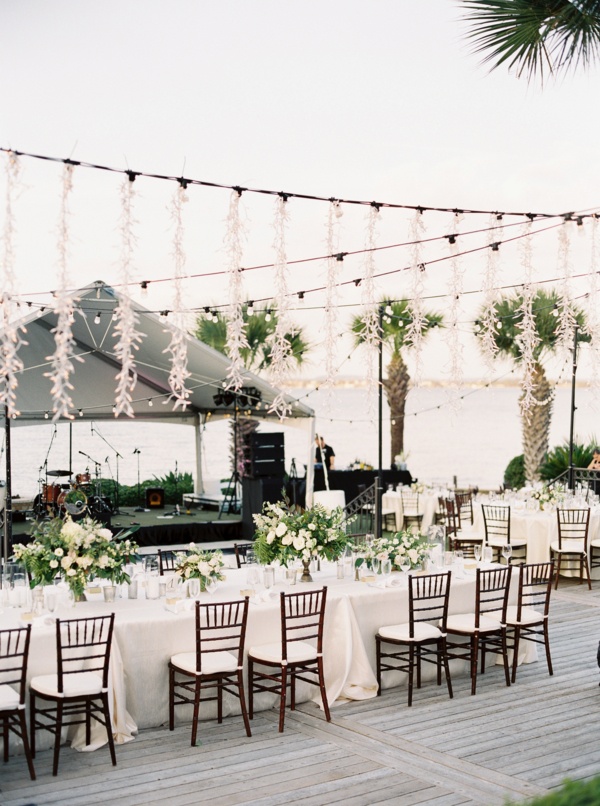 French Blue and Sage Texas Wedding