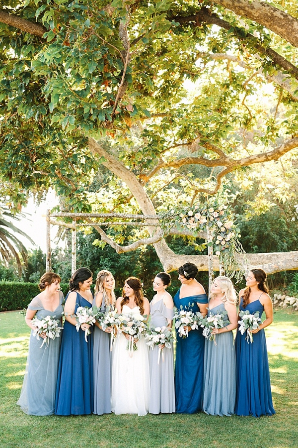 Blue Seaside Wedding