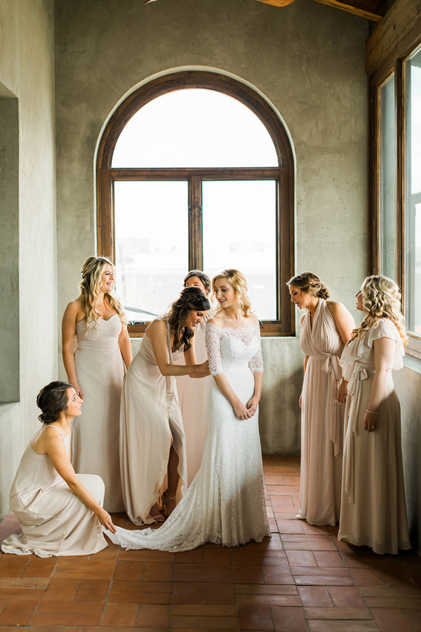 Romantic Neutral Wedding