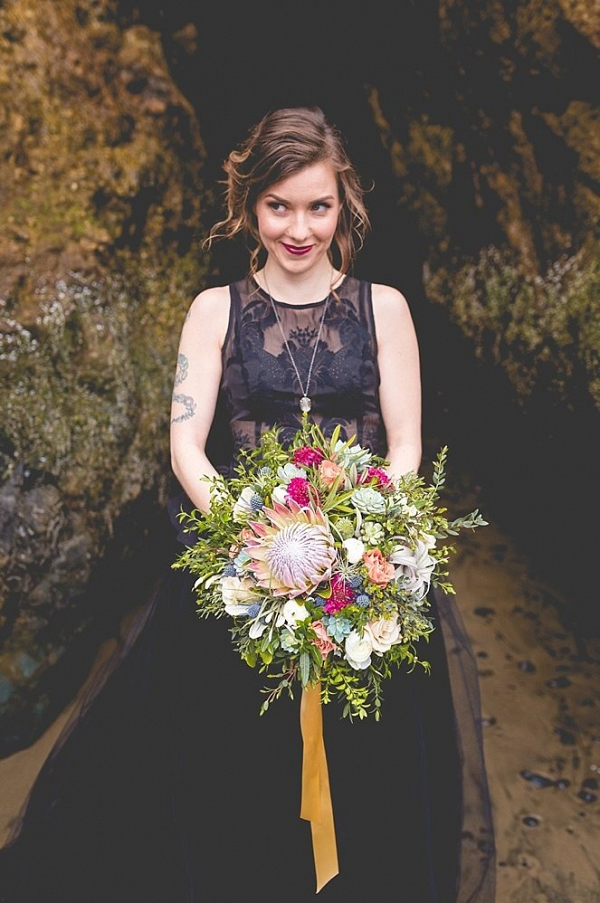 Moody Coastal Wedding Inspiration