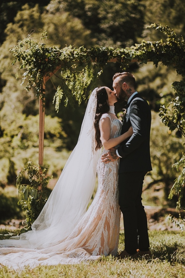 Romantic Glam Farm Wedding