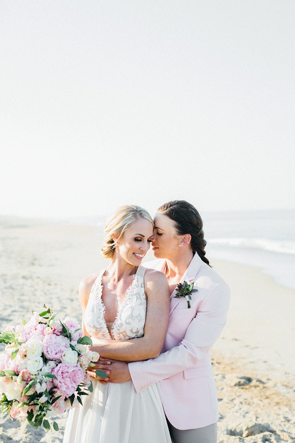 Gorgeous Pink for Days at this Beach House Wedding