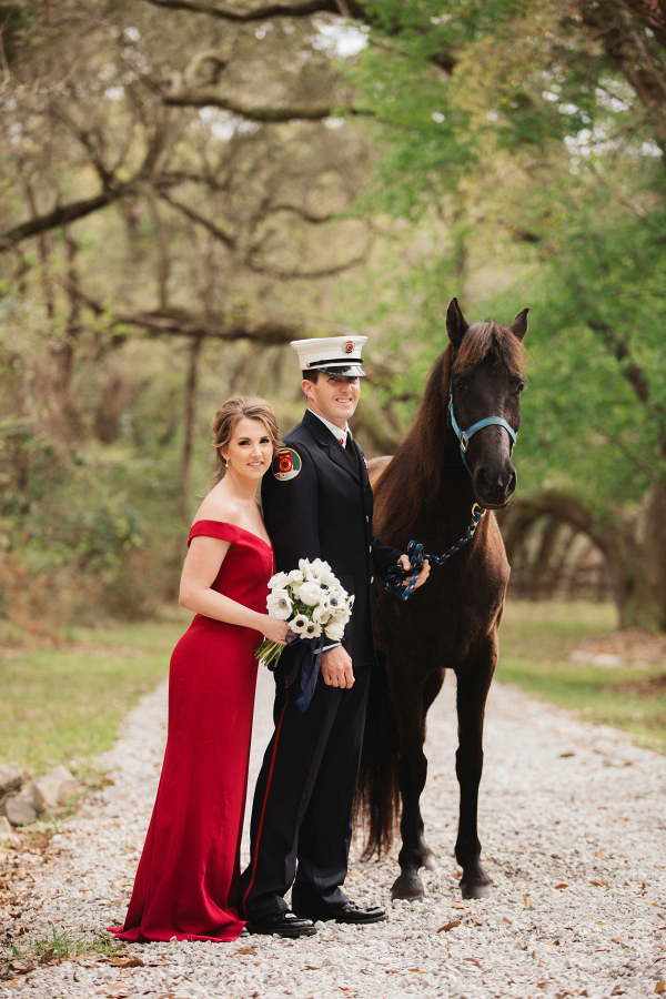 Styled shoot sparkles with patriotic detailing