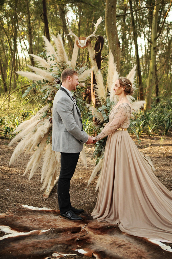 Boho Luxe Forest Wedding