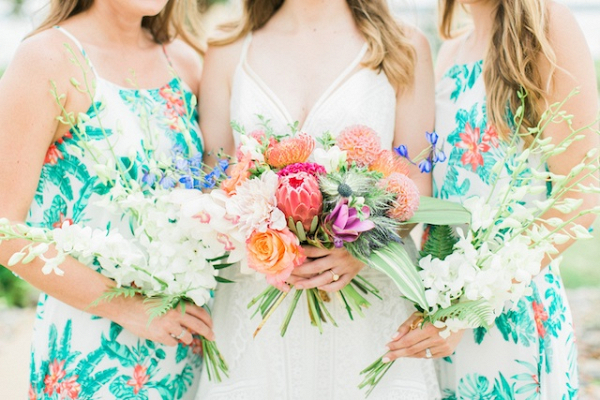 Tropical Themed Wedding Inspiration