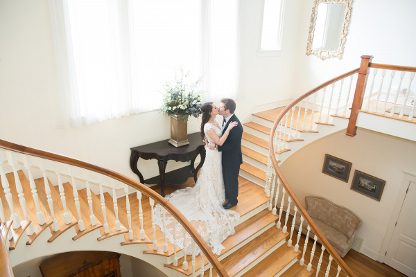 Traditional wedding with sweet, southern charm