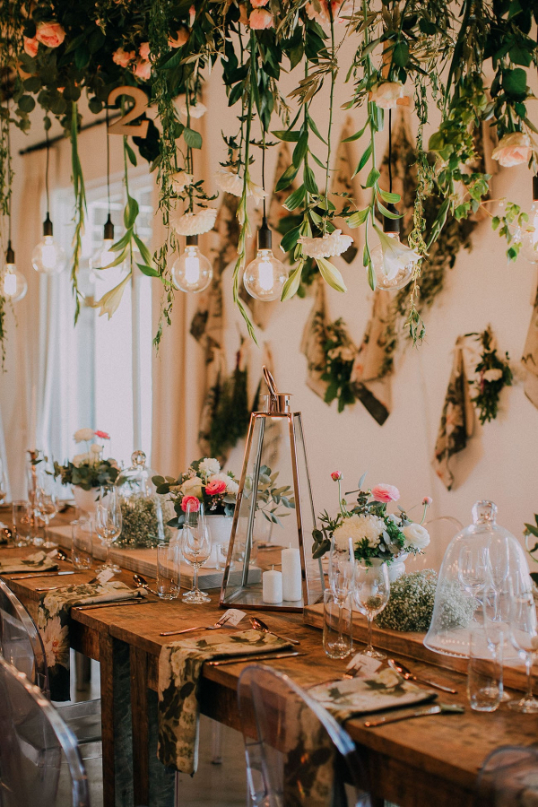 Whimsical Botanical Rustic Wedding