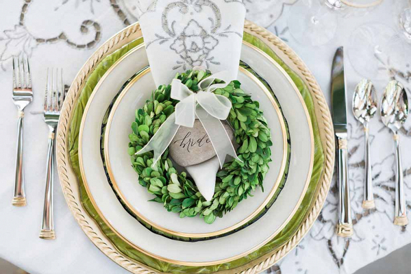 Boho Chic Greenhouse Wedding