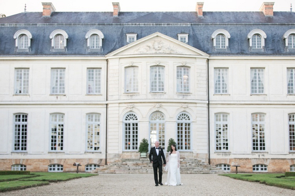 A Sophisticated and Stately French Chateau Wedding