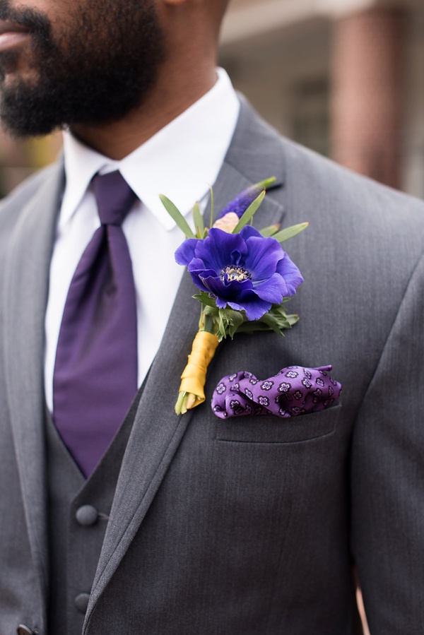 Shades of Emerald and Amethyst Wedding Inspiration