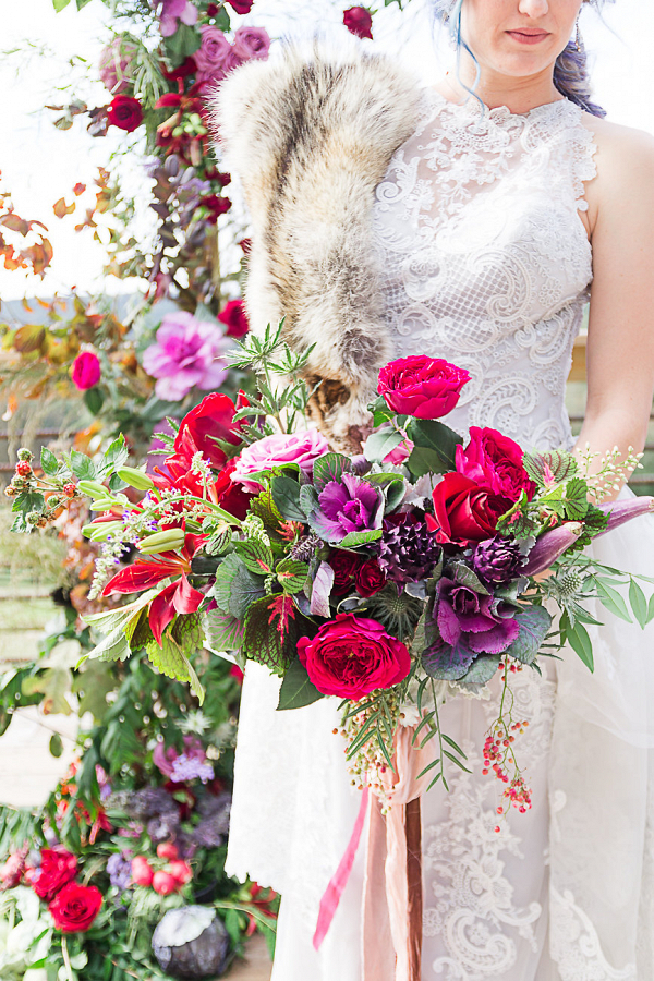 Burgundy + Gold North Georgia Vow Renewal