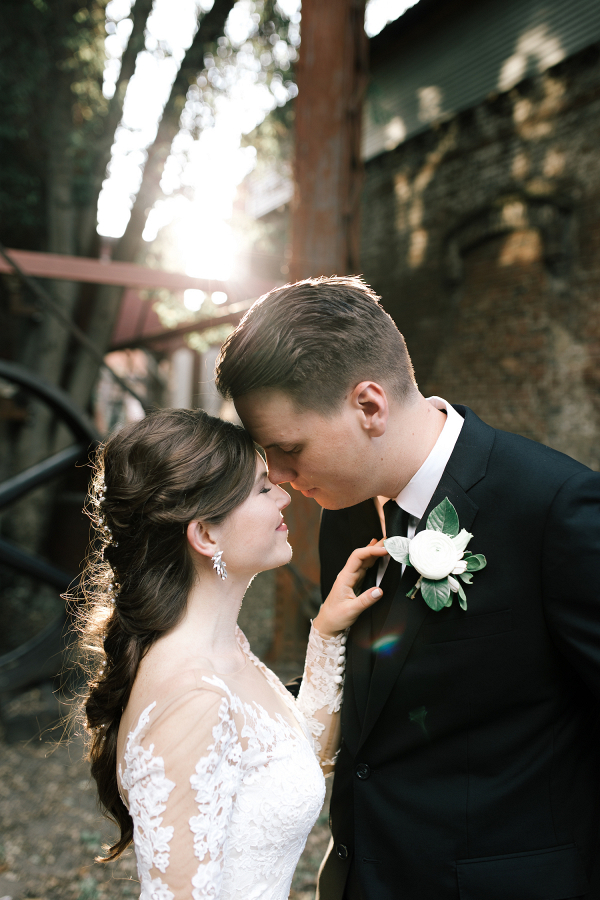 Southern industrial Nashville wedding