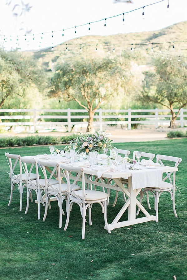 Chic California Cottage Styled Shoot