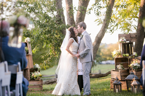 Romantic Virginia Home Wedding