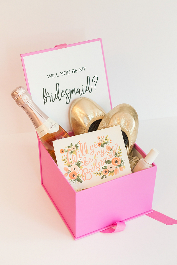 DIY Bridesmaid Proposal Box