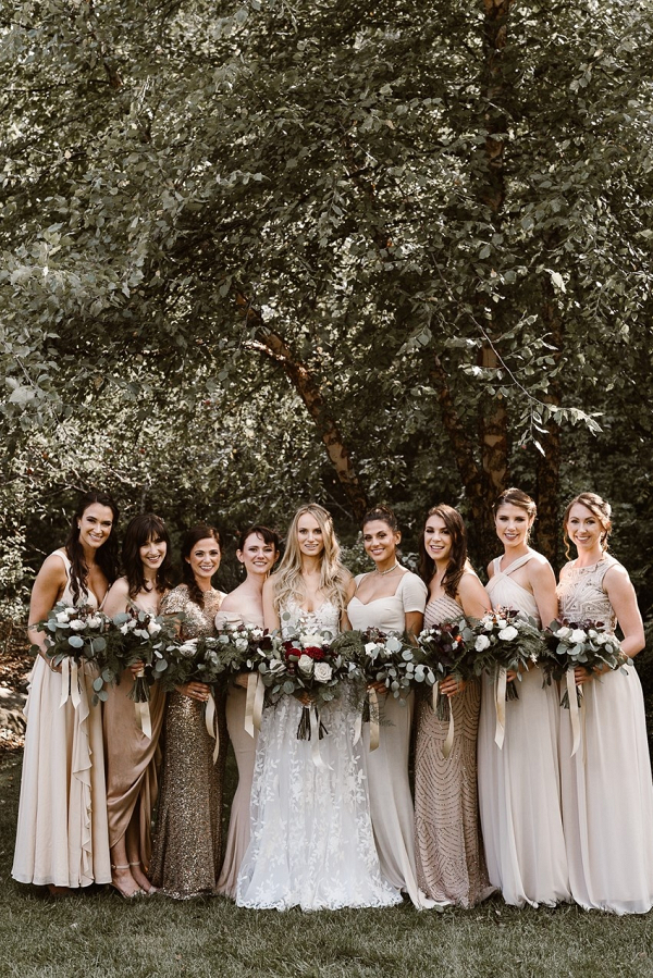 A Rustic-Vintage Wedding with Black Tie Elegance