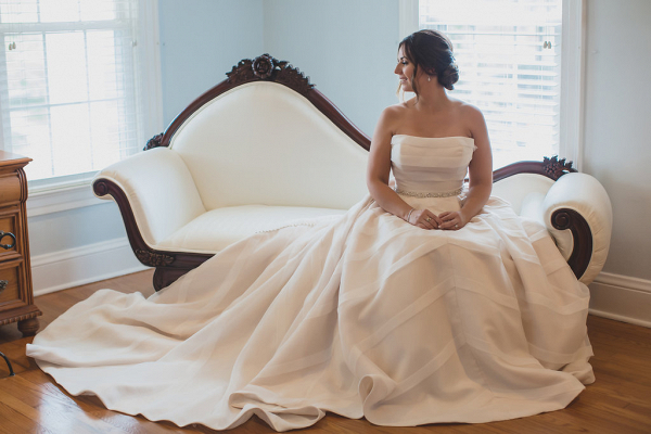 Dusty Blue Southern Estate House Wedding