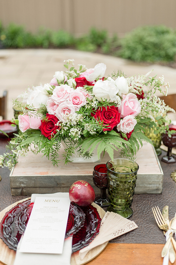 Apple Red Fall Wedding Ideas