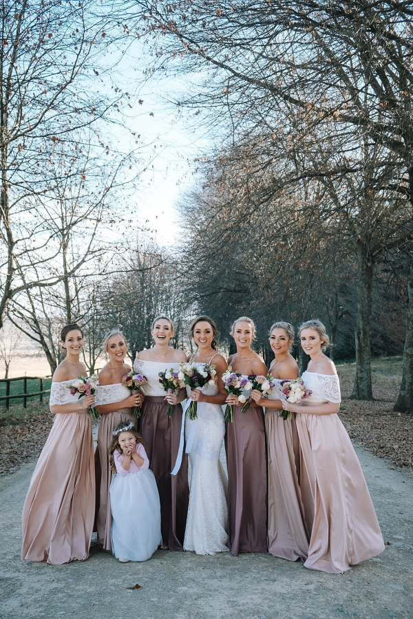 Winter Wedding with Two Gorgeous Gowns