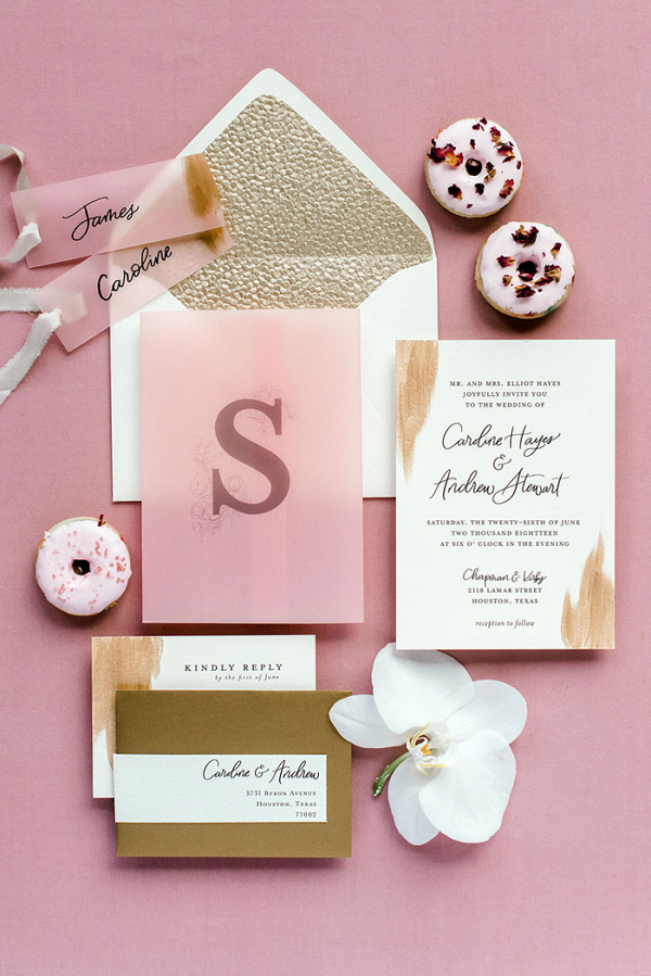 Rose Gold and Glam Wedding Shoot