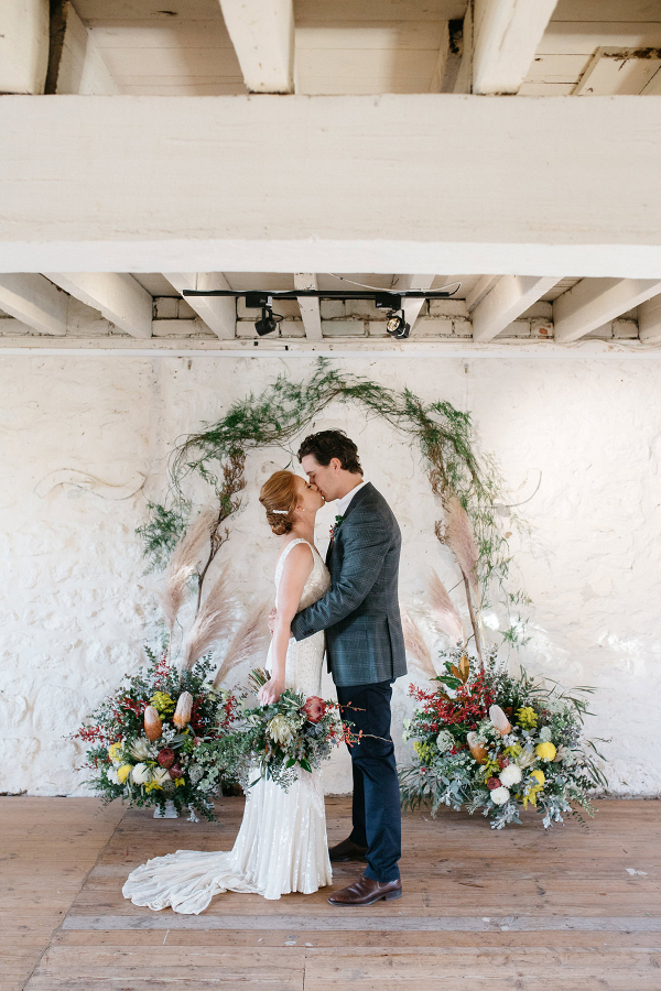 Modern Country & Waterfront Wedding