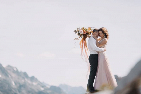 Adventurous Elopement at Mount Baker